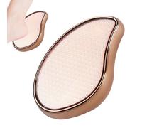 YCLFHOO Nano Glass Foot File for Hard Skin,Foot File,Foot Scraper,Wet Dry Pedicure Foot Grater for Grater Dead/Hard/Cracked/Thick/Dry Skin-Champagne Gold