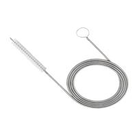 YCLFHOO Refrigerator Scrub Brush Cleaning Tool,155CM Stainless Steel Nylon Flexible Drain Tube,Waterpipe Drain Dredge Tool for Kitchen Sinks/Washbasins/Toilets-1Pcs