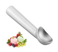 YCLFHOO Sliver Ice Cream Scoop,Aluminum Ice Cream Scooper,7 Inches One-Piece Design,Non-Stick ice Cream Scoop for Fruit/Mashed Potato/Scooping Ice Cream