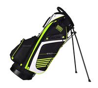 Yclty Golf Stand Bag with 14 Way Divider, Portable Golf Bag with Waterproof Wear-Resistant Durable Fabric, Space Saving Womens Mens Golf Bag