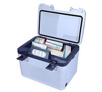Yclty Portable Car Refrigerator for Insulin Medicine Vaccine Storage 12/19L Mini Fridge Cooler Freezer Drug Insulin Vaccine Refrigerator Warmer Car Home Travel