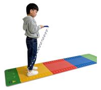 YCNLYSSR Carpeted Long Jump Mat, Standing Jumping Mat, Soundproof Jump Training Tools, Gym Playroom Flooring Rug Mats, Yoga Sport Workout Practice Measure Board