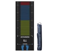 YCNLYSSR Long Jump Mat，Physical Training Pad Carpeted Long Jump Measuring Mat, Portable Workout Practice Mats with Storage Bag, Rubber Jump Roping Pad Fitness Practice Board, Easy to Store(Adult)