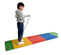 YCNLYSSR Long Jump Mat，Physical Training Pad Jump Rope Mat Multi purpose Long Jump Pad, Soundproof Jump Training Tools, Gym Playroom Flooring Rug Mats(Kids)