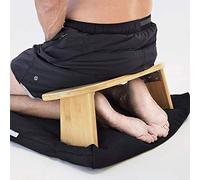YCNLYSSR Meditation Chair Folding Meditation Bench, Bamboo Seiza Bench Kneeling Stool - Ideal for Vipassana and Transcendental Meditation