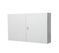 YCNLYSSR Outdoor Electrical Box Waterproof, Large Double Door Waterproof Junction Enclosure Box, Wall-Mounted Project Enclosure Boxes with Mounting Plate Lock, for Yard/Warehouse(70x50x30cm)