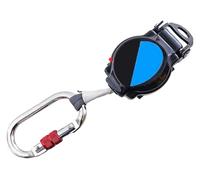 YCNLYSSR Self Retracting Lifeline, Fall Arrester, Webbing Self-Retracting Rope Lifeline Fall Arrest Block Inertia Reel for Rock Climbing Sites, Load 100KG(1.5M)