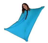 YCNLYSSR Sensory Full-Body Sock Sleeping Bag For Adult/Kids To Relieve Stress And Snuggle Hug For Children Autism, Anxiety, Adhd, Asperger's Syndrome (Color : Sky blue, Size : L)