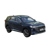 YCNXEB 1:18 Chery JETOUR Jetway X70 PLUS SUV Miniature Car Metal Vehicle Simulation Gift Display Collection Decoration Classic Cars Collectible(Black)