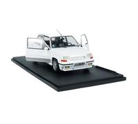 YCNXEB 1/18 For Renault 5 GT TURBO MK1 MK2 Alloy Car Model Metal Toy Car Kit Gift Decorations Collection` Classic Cars Collectible(White)