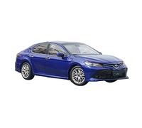 YCNXEB 1 18 For Toyota Camry 2018 Blue Hybrid Edition Alloy Die Casting Model Car Collection Display Gift Classic Car's Set