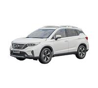 YCNXEB 1 18 For Trumpchi GS4 Ivory White SUV Alloy Die Casting Model Decoration Collection Display Gift Classic Car's Set