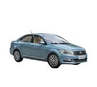 YCNXEB 1:18 For Volkswagen 2017 New Santana Sports Car Miniature Vehicle Simulation Gift Display Collection Decoration Classic Cars Collectible(Blue)