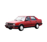 YCNXEB 1 18 For Volkswagen Jetta Alloy Die Casting Red Model Car Decoration Collection Display Gift Classic Car's Set