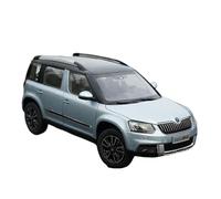 YCNXEB 1: 18 For Volkswagen Skoda Yeti Off-Road Toy Car Static Metal Vehicle Decoration Gift Collection Display Classic Cars Collectible(Aurora blue)
