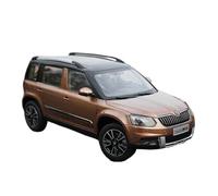 YCNXEB 1: 18 For Volkswagen Skoda Yeti Off-Road Toy Car Static Metal Vehicle Decoration Gift Collection Display Classic Cars Collectible(Brown)