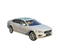 YCNXEB 1:18 For VOLVO S90 VOLVO S90 Luxury Sedan Toy Vehiclescollection Gift To Friends And Relatives Classic Cars Collectible(White)