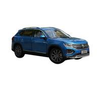 YCNXEB 1:18 ForVolkswagen Tanyue TAYRON SUV Off-Road Alloy Static Metal Vehicle Decoration Gift Collection Display Classic Cars Collectible(Blue)