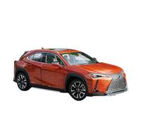 YCNXEB 1:18 LEXUS UX260h Scale Model Car Metal Fan Collection Souvenir Home Static Decoration Classic Cars Collectible(Orange)