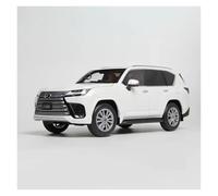 YCNXEB 1:18 Scale For Lexus LX600 SUV Ultra Special Edition Static Metal Car Model Enthusiasts Commemorative Collection Classic Cars Collectible(White)