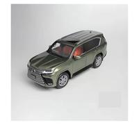 YCNXEB 1:18 Scale For Lexus LX600 SUV Ultra Special Edition Static Metal Car Model Enthusiasts Commemorative Collection Classic Cars Collectible(green)