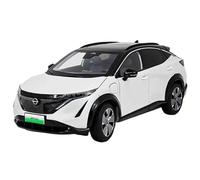 YCNXEB 1:18 Scale For Nissan Ariya New Energy SUV Static Metal Car Model Finished Miniature Vehicle Collection Display Classic Cars Collectible(White)