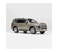 YCNXEB 1:18 Scale For Toyota Land Cruiser LC300 ZX SUVUl Tra Static Metal Car Model Enthusiasts Commemorative Collection Classic Cars Collectible(Beige)
