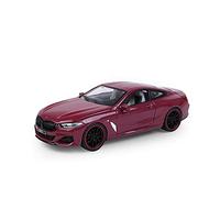 YCNXEB 1 24 For BMW M8 Alloy Car Model Metal Diecast Vehicle Toys Cars Model Kids Simulation Car Classic Cars Collectible(Purple)