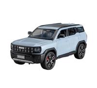 YCNXEB 1:24 For Haval X-DOG SUV Metal Off-road Vehicles Car Model Sound And Light Simulation Collection Gifts Classic Cars Collectible(Blue)