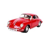 YCNXEB 1 24 For Porsche 1961 356B Hard Top Simulation Alloy Car Model Crafts Decoration Collection Toy Tools Gift Classic Car's Set(A)