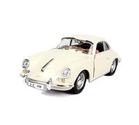 YCNXEB 1 24 For Porsche 1961 356B Hard Top Simulation Alloy Car Model Crafts Decoration Collection Toy Tools Gift Classic Car's Set(B)