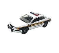 YCNXEB 1: 43 For Chevrolet Police Car Zinc Alloy Diecast Car Model As An Office Decoration For Adults Classic Car's Set