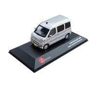 YCNXEB 1 43 For Daihatsu HIJET 2009 Japanese Police Car Simulation Alloy Car Model Adult Collection Toy Gift Crafts Classic Car's Set