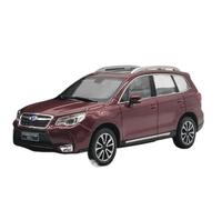 YCNXEB 1/43 Scale For Red SUV Alloy Car Model Souvenir Collectible Scene Decoration Display Toys Classic Cars Collectible