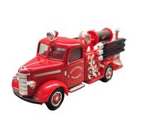 YCNXEB 1/43 UK 1939 For Bedford UK Alloy Hose Fire Engine Collectible Simulation Model Classic Cars Collectible