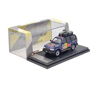 YCNXEB 1 64 For Toyota Land Cruiser LC80 Alloy Car Model Adult Collection Gift Toy Painting Crafts Classic Car's Set(2)