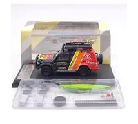 YCNXEB 1 64 For Toyota LC80 Land Cruiser Alloy Car Model Adult Collection Gift Toy Crafts Classic Car's Set(2)