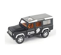 YCNXEB Brand Car Model 1 32 Scale For Defender Alloy Vehicle Diecast Cars Model Toy Collection Gift Classic Cars Collectible(Black)
