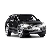 YCNXEB Decoration Home Diecast Car For Audi Q5L Scale 1 32 Alloy Toy Simulation Suitable Collection Classic Cars Collectible(Black)