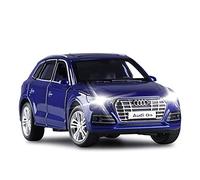 YCNXEB Decoration Home Diecast Car For Audi Q5L Scale 1 32 Alloy Toy Simulation Suitable Collection Classic Cars Collectible(Blue)