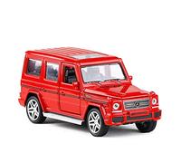 YCNXEB Diecast Alloy Metal Car Model 1 32 Scale For Benz SUV G65 Model Simulation Car Toy Classic Cars Collectible(Red)