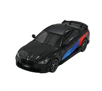 YCNXEB For BMW M4 1 64 Alloy Car Model Metal Die-cast Vehicle Cake Decoration Display Classic Car's Set(Black)