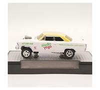 YCNXEB For Chevrolet Nova Gasser 1967 1 64 Alloy Car Model Metal Toy Vehicle Ornaments Classic Car's Set
