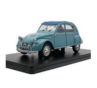 YCNXEB For Citroen 2CV 1 24 Alloy Vintage Car Model Metal Toys Collectibles Display Classic Car's Set
