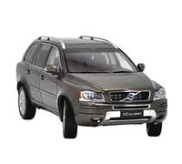 YCNXEB For Classic XC90 SUV Alloy Diecast Model Brown Car Miniature 1 18 Classic Car's Set