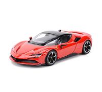 YCNXEB For Ferrari SF90 Stradale 1 24 Sports Car Red Static Die Cast Vehicles Collectible Model Toys Classic Car's Set