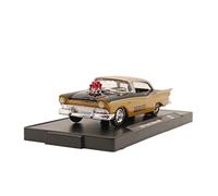 YCNXEB For Ford Fairlane 500 1957 1 64 Alloy Car Model Metal Toys Vehicle Gifts Souvenir Decoration Classic Car's Set