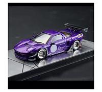 YCNXEB For Honda Rocket Bunny V2 1 64 Alloy Car Model Metal Die-cast Vehicle Collection-purple Classic Car's Set