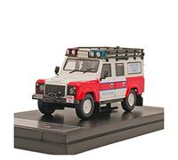 YCNXEB For Land Rover Defender 1 64 Police Car Bomb Disposal Combination Gold Car Model Toy Classic Car's Set