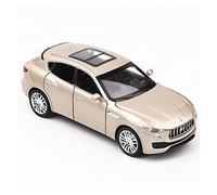 YCNXEB For Maserati Levante SUV Scale 1 32 Toy High Simulation Alloy Car Vehicle Model Toy Gift Car Toys Classic Cars Collectible(Gold)